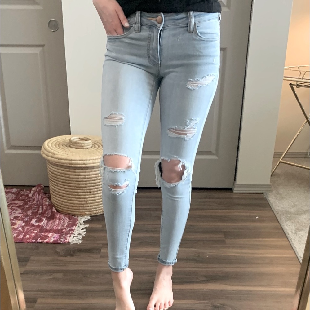 American Eagle Super-Stretch Mid-Rise Jegging